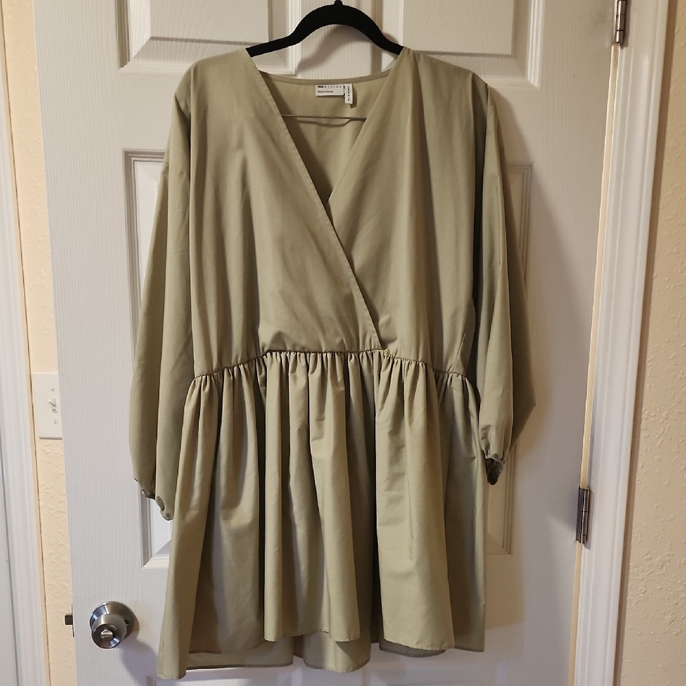 Asos Light Khaki Green Dress